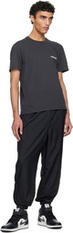 WACKO MARIA Black Nylon Track Pants