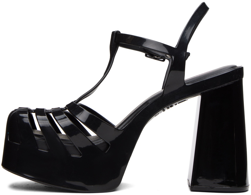 Melissa Black Party Heels