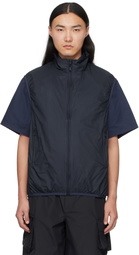DAIWA PIER39 Navy Tech Reversible Wind Shield Vest