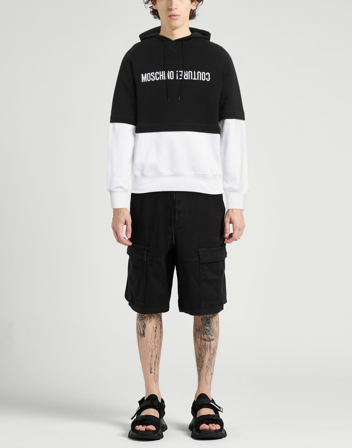 Moschino Mens Sweatshirt in Black