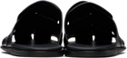 HEREU Black Dira Slim Slip-on Loafers
