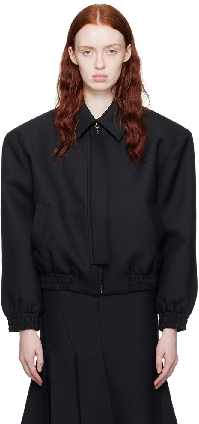 Fax Copy Express SSENSE Exclusive Black Jacket Fax Copy Express