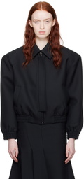 Fax Copy Express Black Zip Jacket