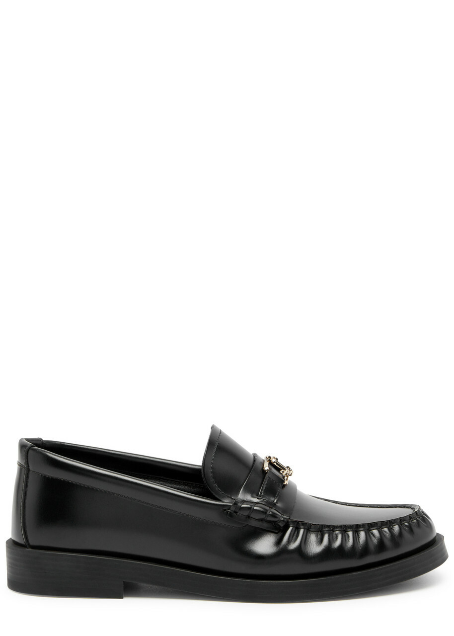 【JIMMY CHOO】CHERI LOAFER 45 - OSUE - BLACK★関税送料込み Jimmy Choo Addie Leather Loafers Black Jimmy Choo