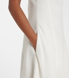 Simkhai Gillian linen-blend midi dress