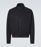 Gucci Web Stripe cotton twill jacket