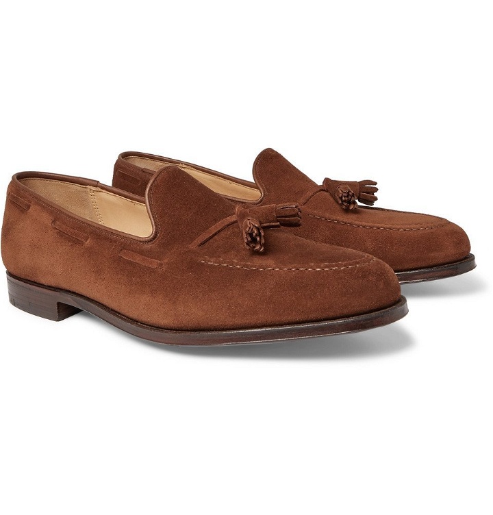 Photo: George Cleverley - Gabriel Suede Tasselled Loafers - Tan