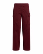 Manila Grace Womens Pants Burgundy