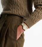 Bvlgari Bvlgari Bvlgari 18kt gold and steel watch with diamonds