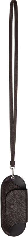 Photo: LEMAIRE Brown Bell Glasses Holder Pouch