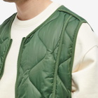 Foret Men's Fresh Reversible Liner Vest in Dark Green