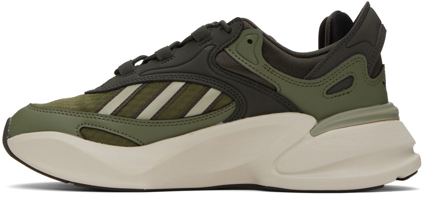 adidas Originals Black & Green Ozmorph Sneakers adidas Originals