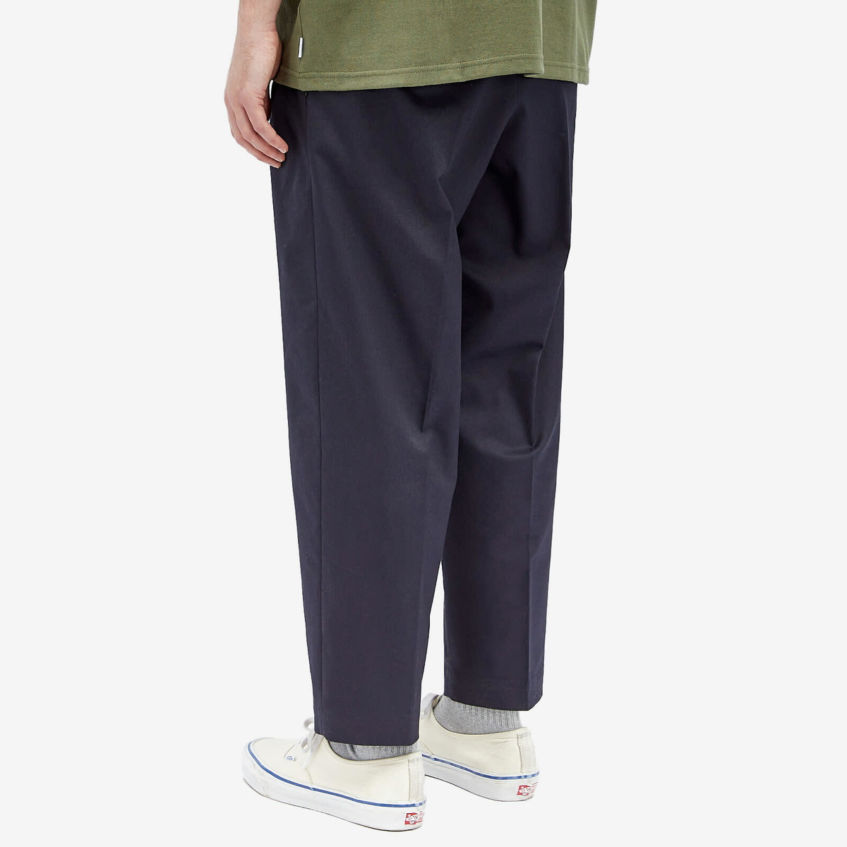 Neighborhood Men's Two Tuck Trousers in Navy Neighborhood