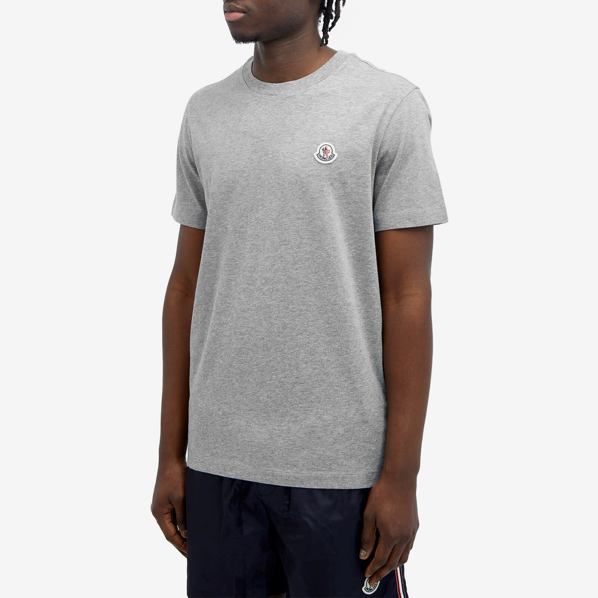 Moncler Men's Logo Badge T-Shirt - 3-Pack in Black/White