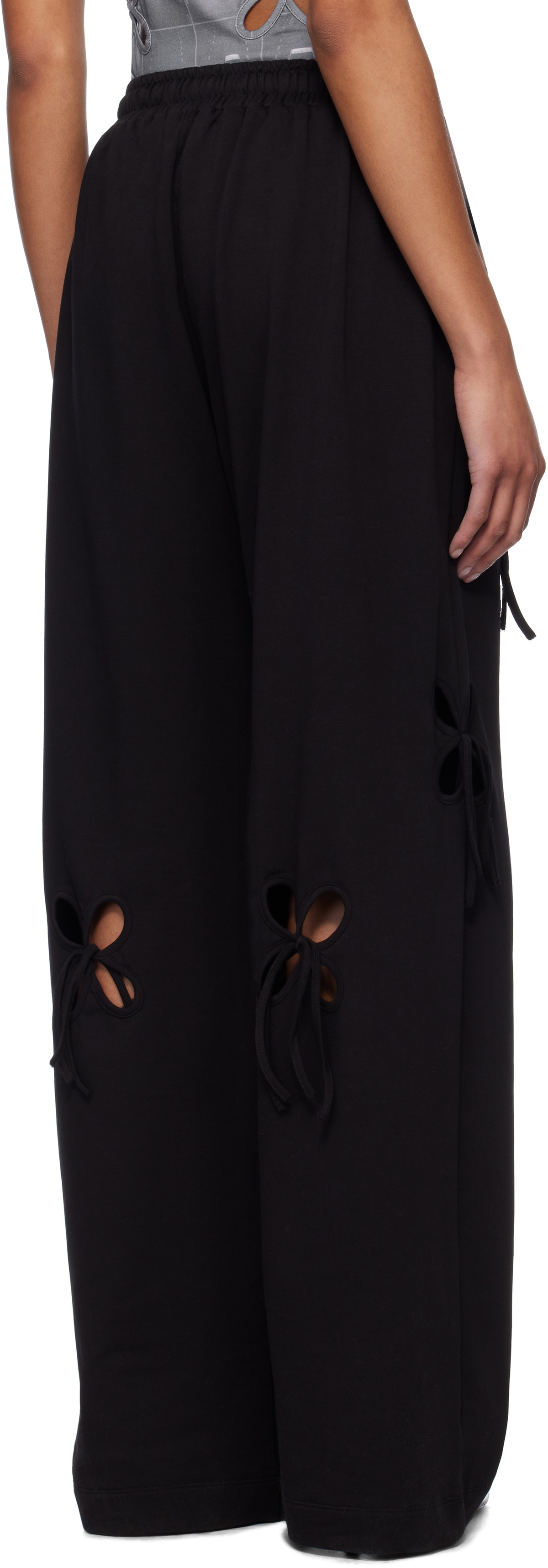 J.Kim Black Petal Lounge Pants