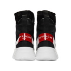 Givenchy Black and White Jaw Sneakers