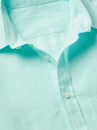 Anderson & Sheppard - Linen Shirt - Green