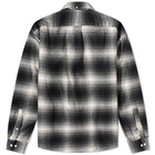 Portuguese Flannel Men's Otriz Button Down Ombre Check Shirt in Green/Navy/White