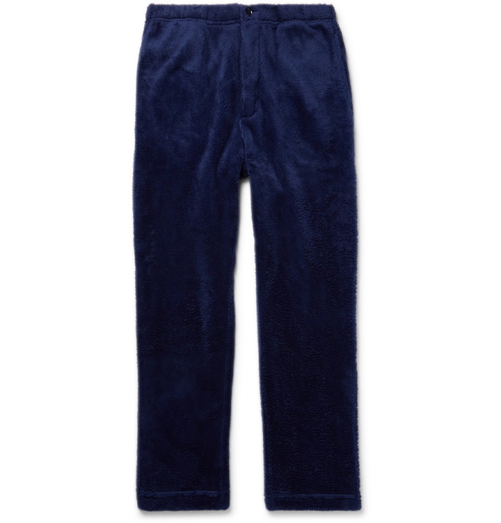 Photo: Engineered Garments - Tapered Fleece Trousers - Blue
