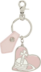 Vivienne Westwood Orb Heart Keychain