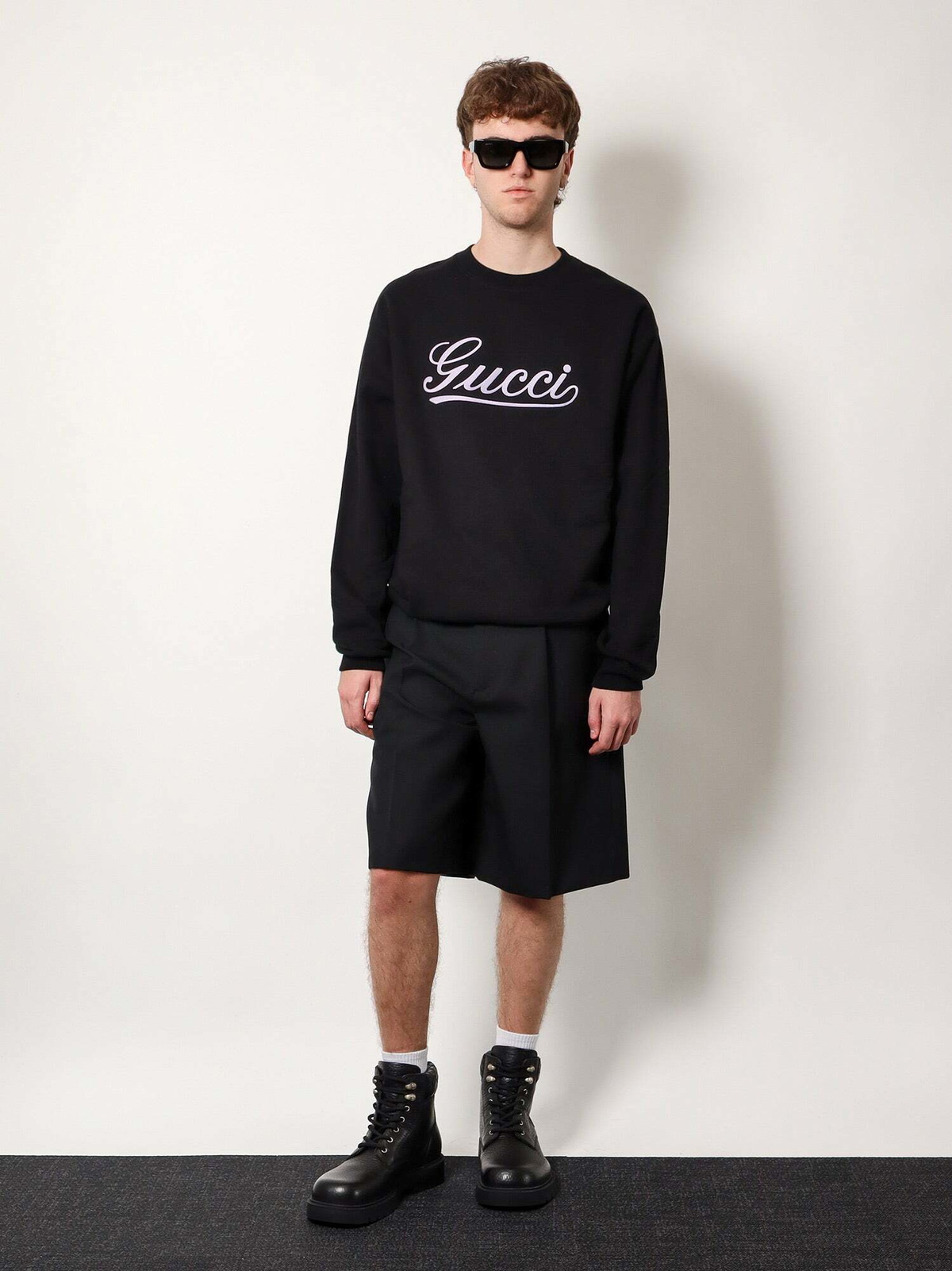 Gucci Sweatshirt Black Mens Gucci