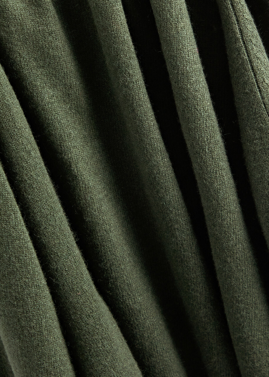 Crush Cashmere Chan Chan Cashmere Jumper Dark Green