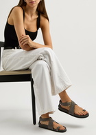 A.emery Dula Suede Sandals Grey
