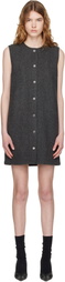 A.P.C. Gray Mini Dress