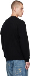 kolor Black Studded Cardigan