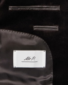 Mr P. - Slim-Fit Cotton-Velvet Tuxedo Jacket - Brown