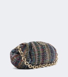 Missoni Sequined knitted clutch