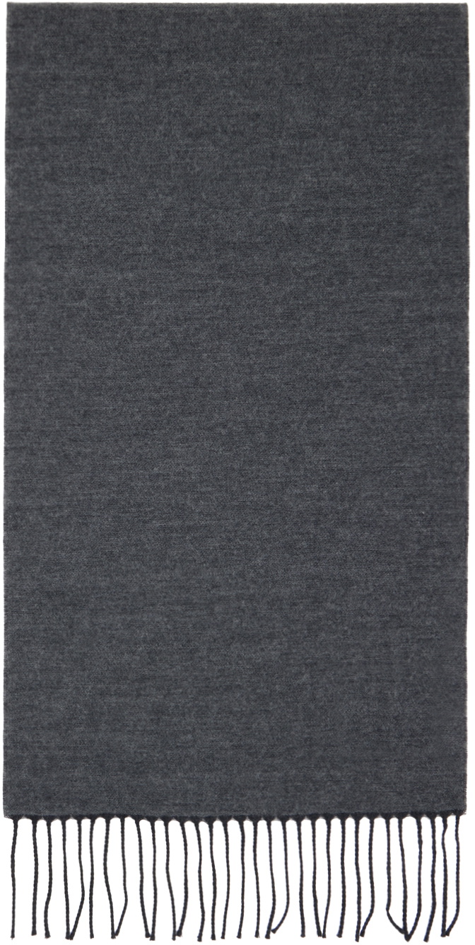 Valentino Garavani Gray Toile Iconographe Wool & Cashmere