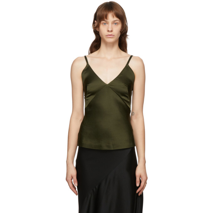 Haider Ackermann Khaki Kuiper Camisole