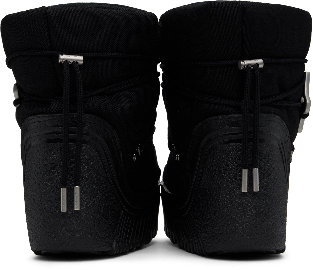 HELIOT EMIL Black Flux Snow Boots