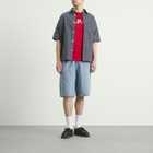 A.P.C. Men's VPC Logo T-Shirt in Red/Ecru