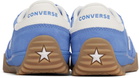 Converse Blue Run Star Trainer Low Top Sneakers