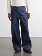 Sacai - Levi's Wide-Leg Belted Jeans - Blue
