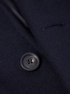 Altea - Coleman Double-Faced Wool-Blend Overcoat - Blue