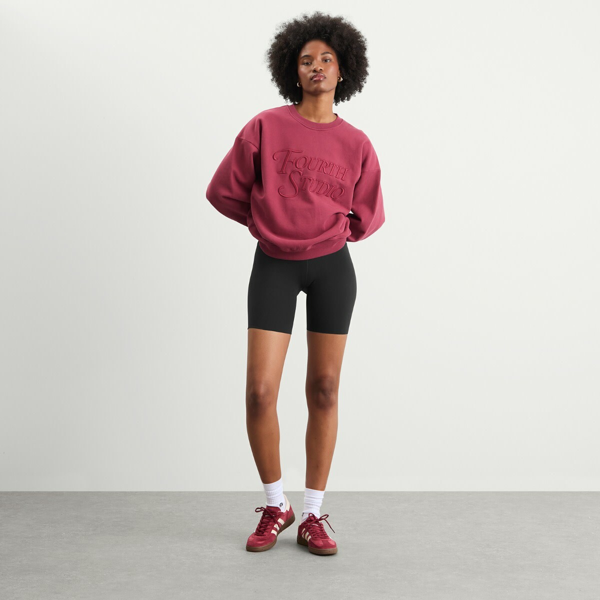 4th & Reckless Women's Cassis Sweatshirt in Berry