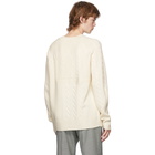 Alexander McQueen Off-White Punk Crewneck Sweater