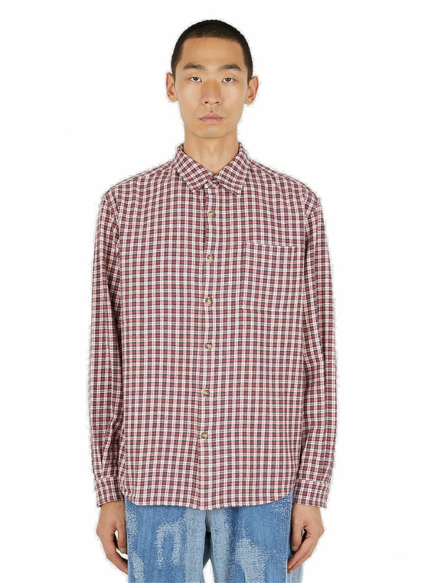 Photo: Plaid Shirt in Red