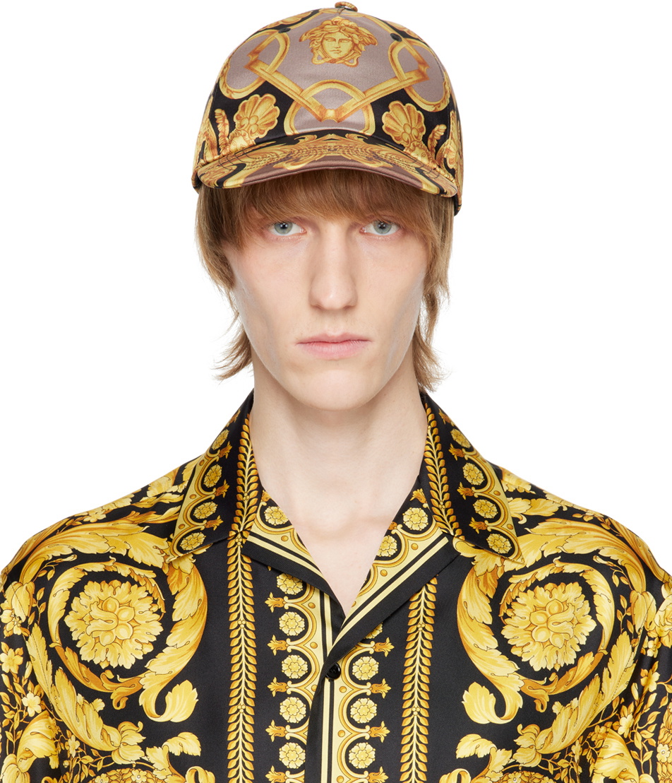 Versace Hills printed cap in multicoloured - Versace