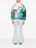 ERL Multicolour Surf Print Detachable Hood Jacket