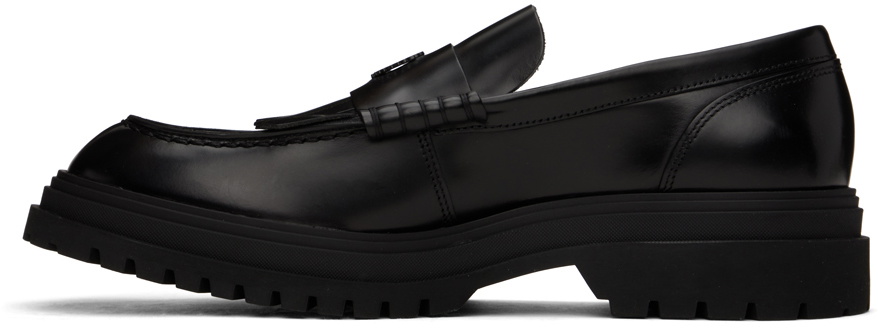 Fred Perry Black Tassle Loafers