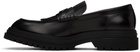 Fred Perry Black Tassle Loafers