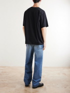 ssstein - Suvin Cotton-Jersey T-Shirt - Black