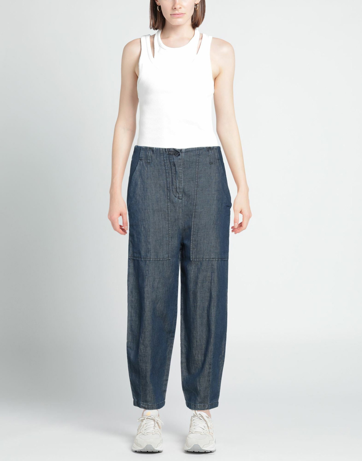 Alessia Santi Womens Jeans in Blue