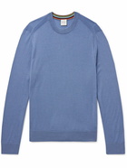 Paul Smith - Slim-Fit Merino Wool Sweater - Blue