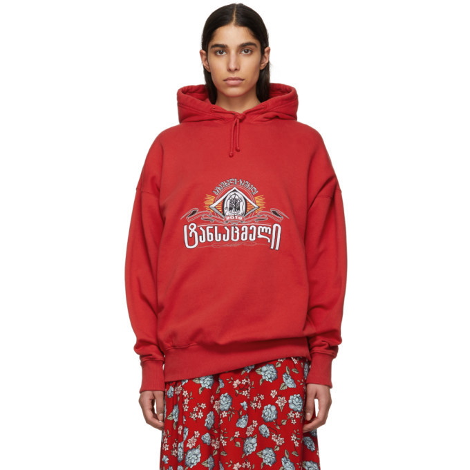 Photo: Vetements Red Secret Society Hoodie