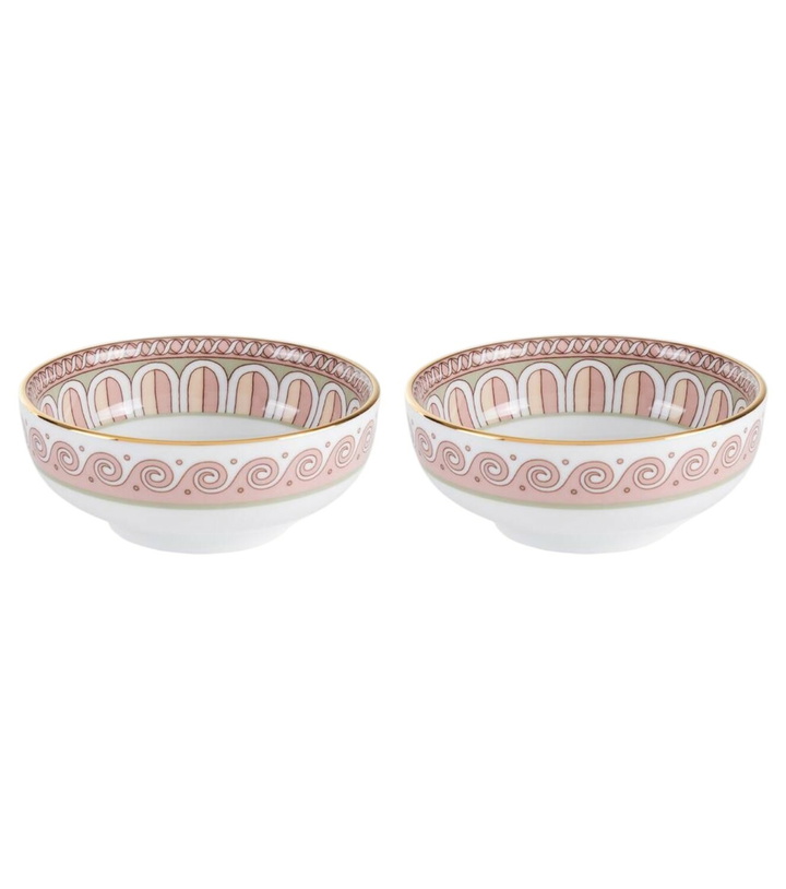 Photo: La DoubleJ Set of 2 porcelain snack bowls